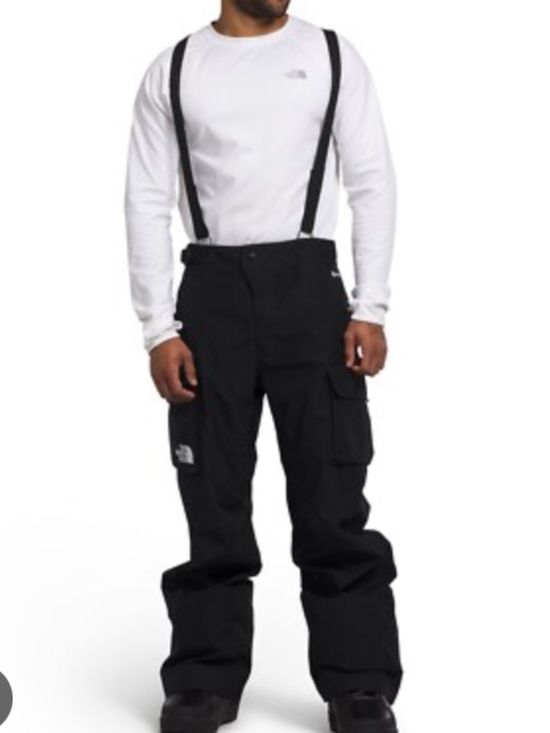 The North Face Other - The North Face mens large black ski bibs sidecut gore-tex black suspenders